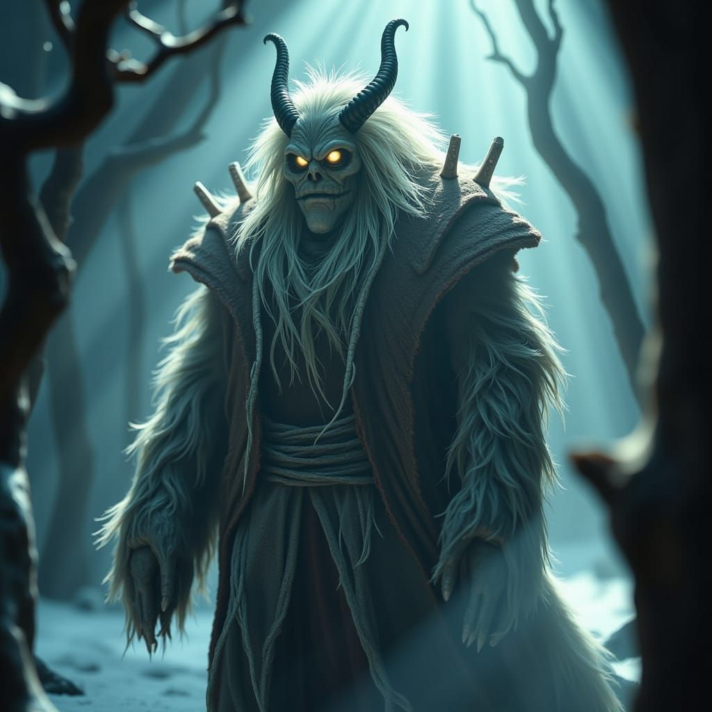 Ethereal Wechuge Emerges from Winter's Shadows