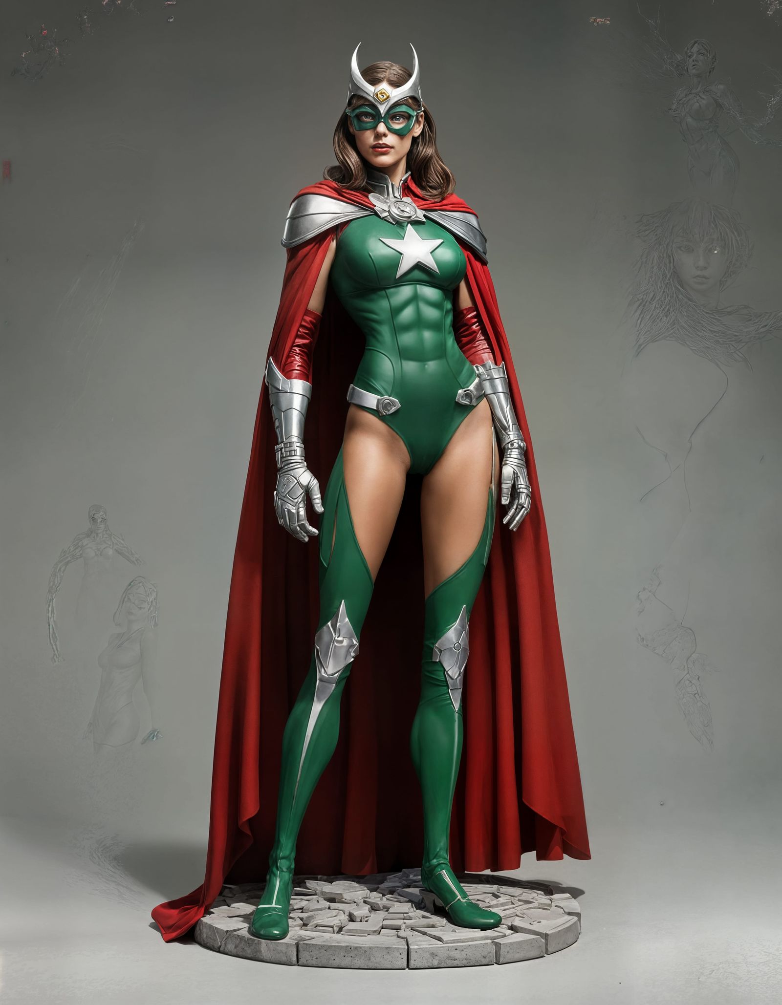 Jordanian Femme Fatale: A Svelte Superheroine