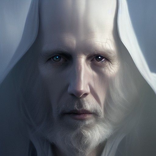 Sorcerer in Dark Academia Style