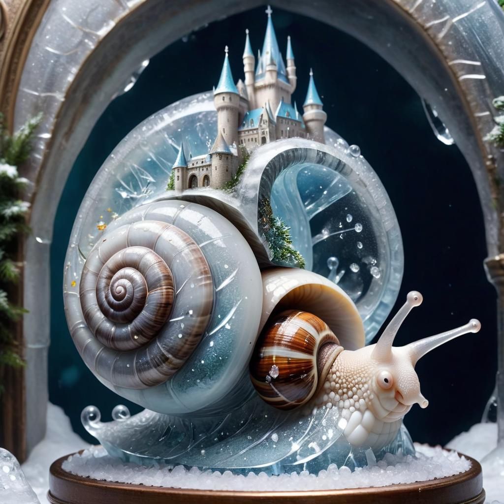 Enchanted Ice Snail Realm