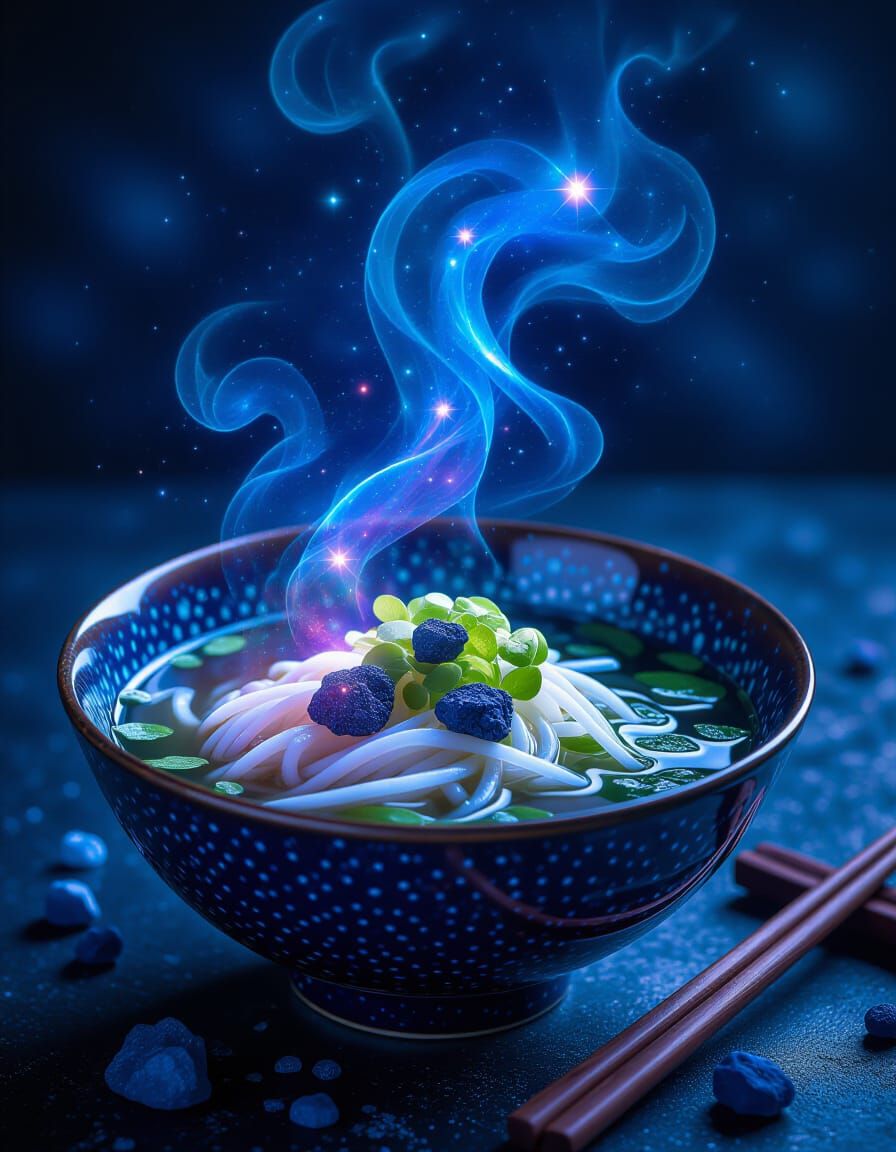 Celestial Pho: A Culinary Starlight Masterpiece