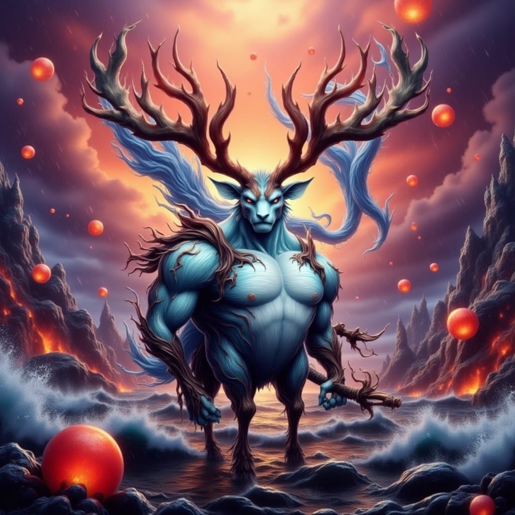 War Jackalope in Stunning Detail