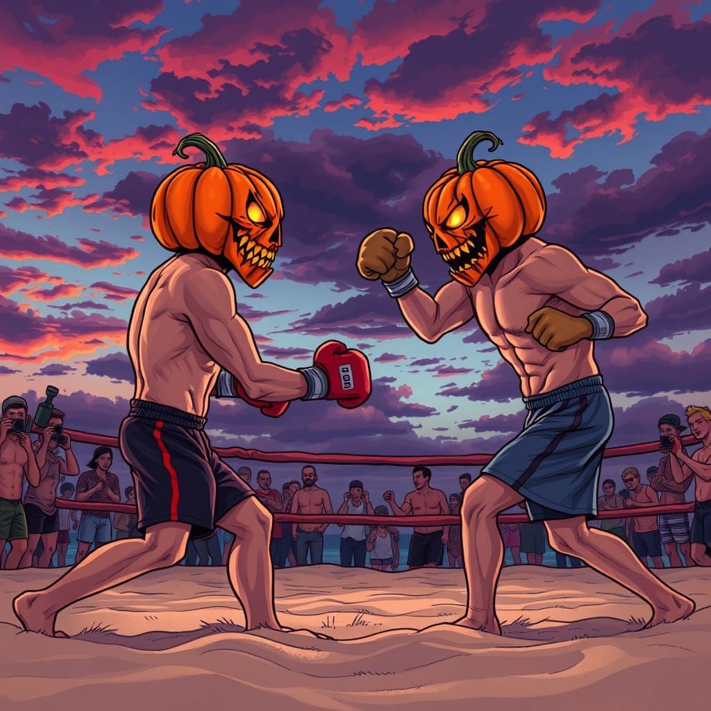 Halloween boxing