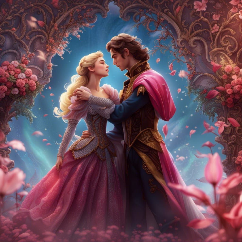 Sleeping Beauty and the handsome Prince