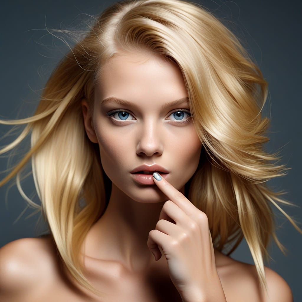 blue eyes