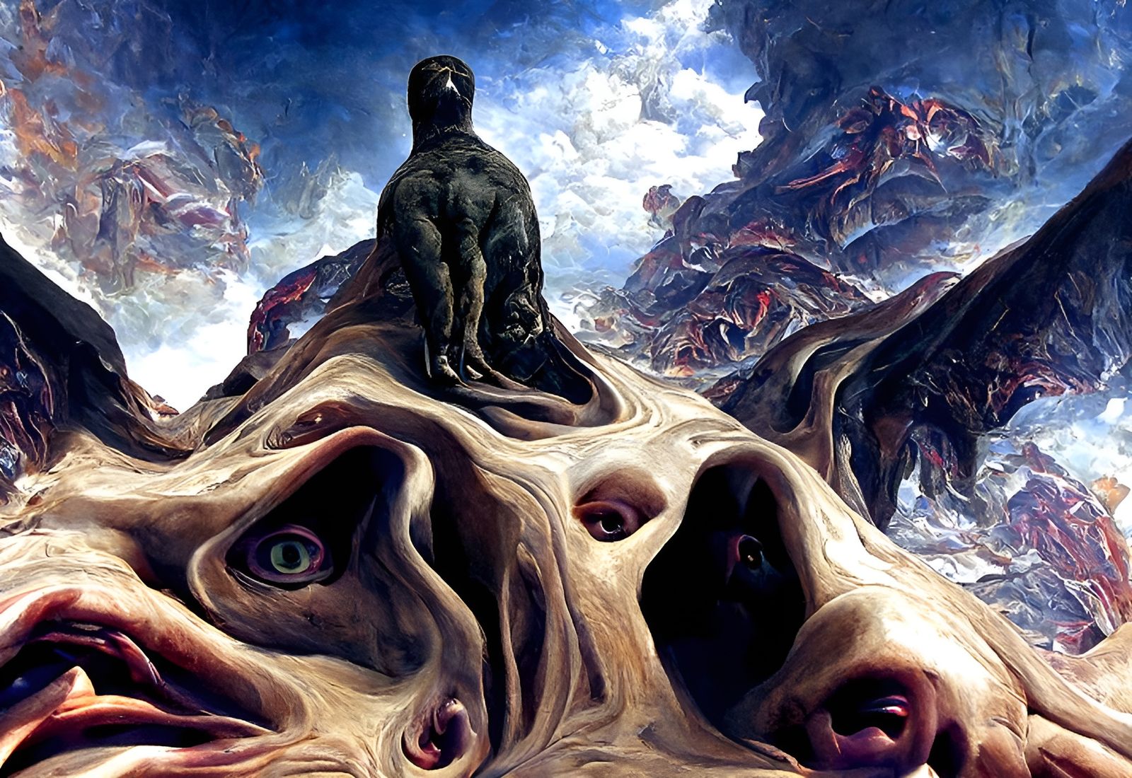 Epic Abysmal Beast Confronts the Desensitized Mind in a Holo...