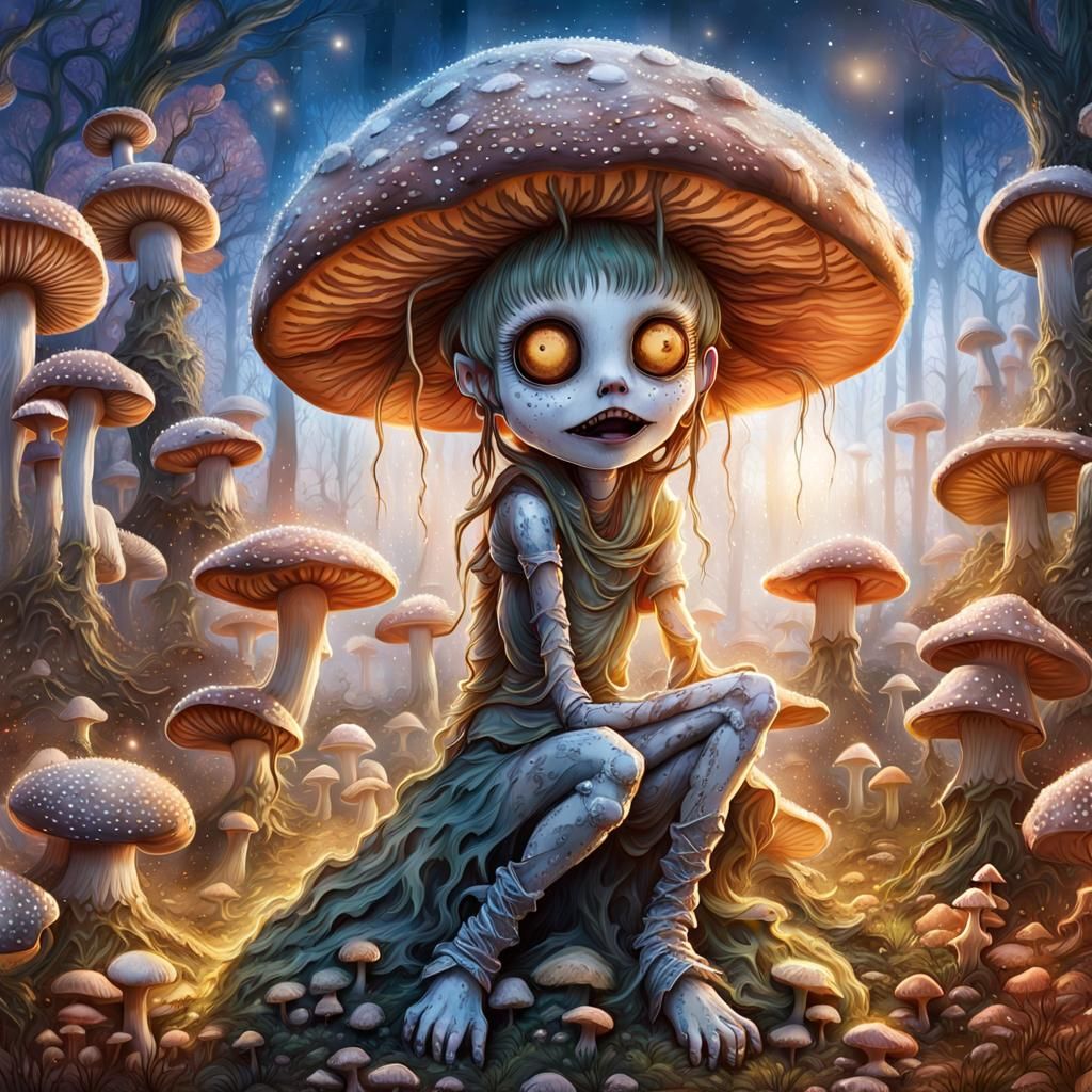 Fungi Girl 12432