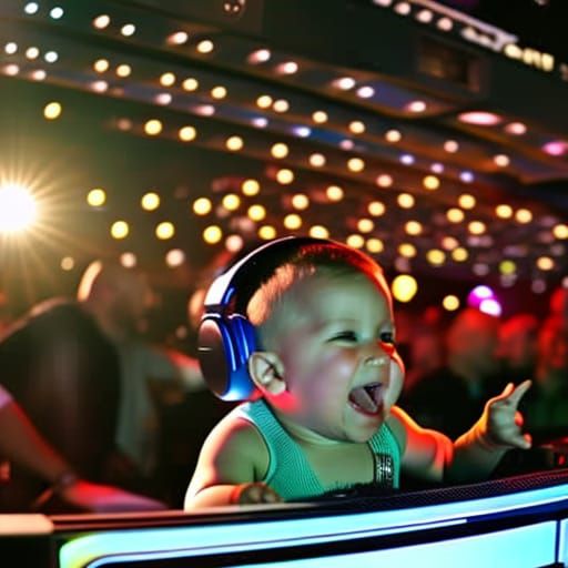 Not ready to use the potty, But he can sure rock the PARTY!