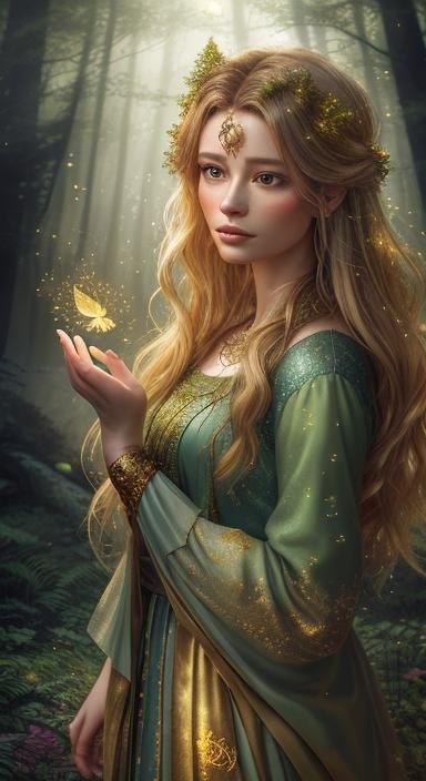 Ethereal Beauty in an Enchanted Realism Landscape