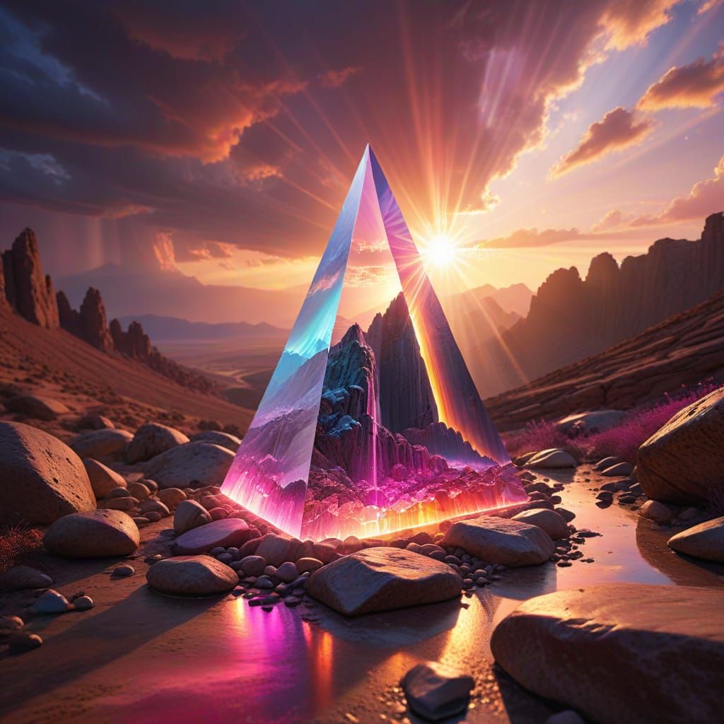 Prism Tower Rainbow Path to Another World