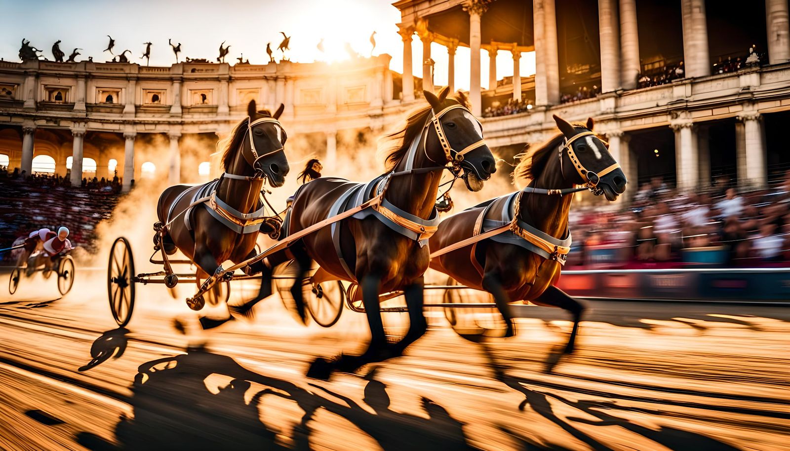 Chariot Races In Circus Maximus