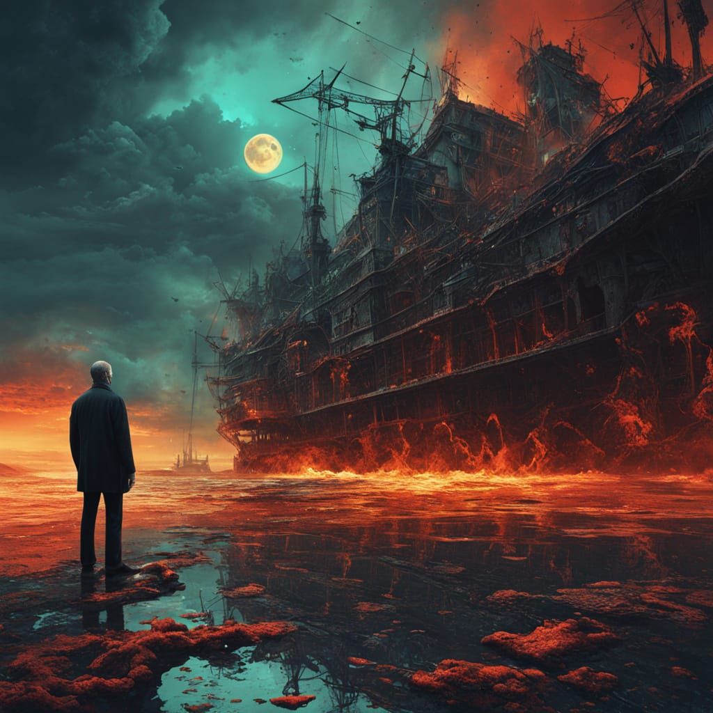 Decaying Galleons on Toxic Sea: Industrial Surrealism in Imp...