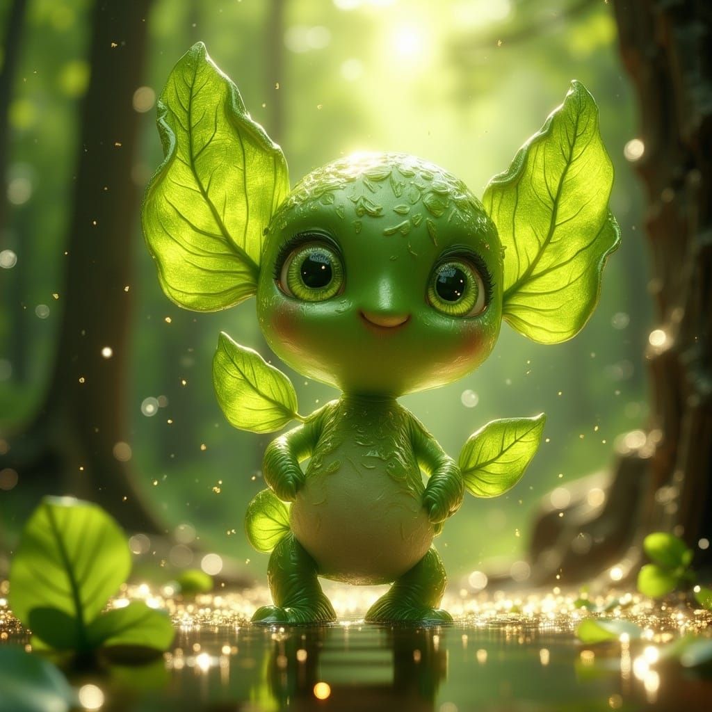 <lora:Exquisite Flux:1.0> You Are My Sprout, my Brussels spr...