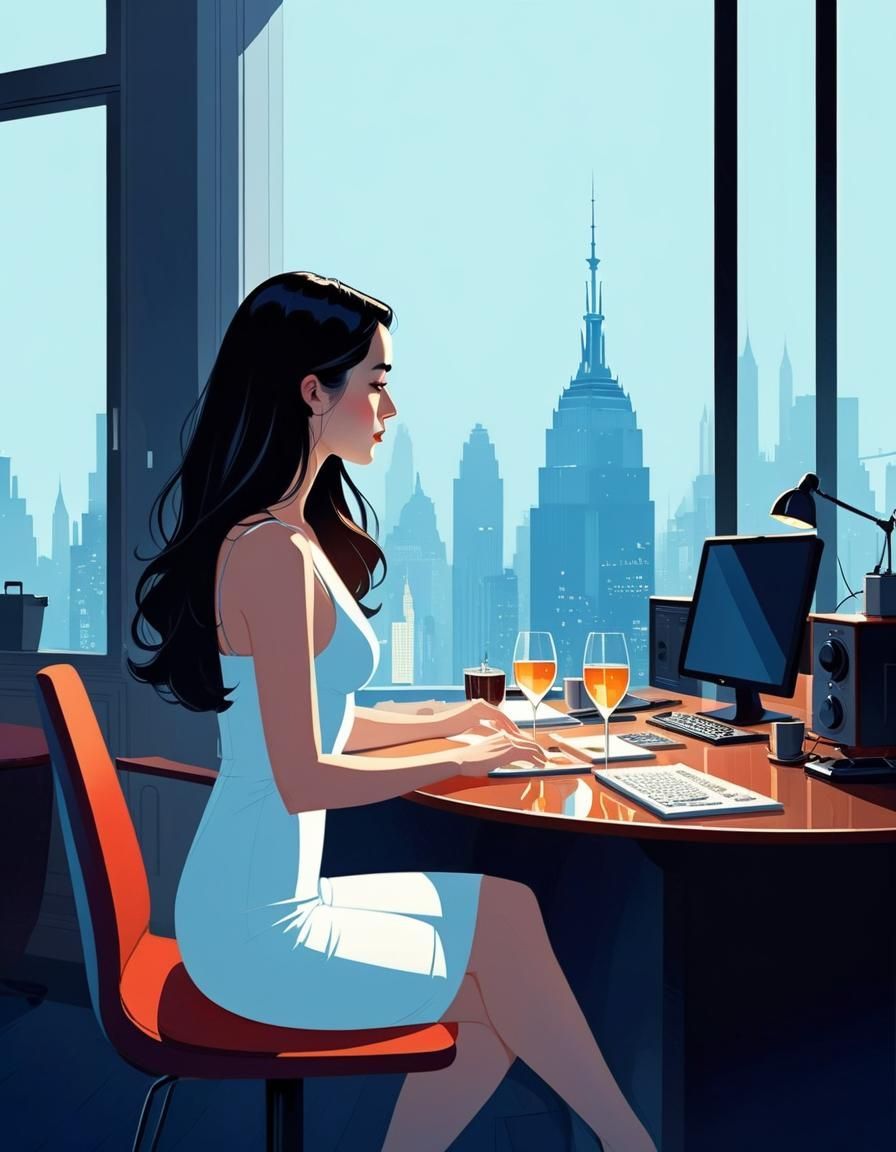 Ethereal Cel-Shaded Dreamscape III