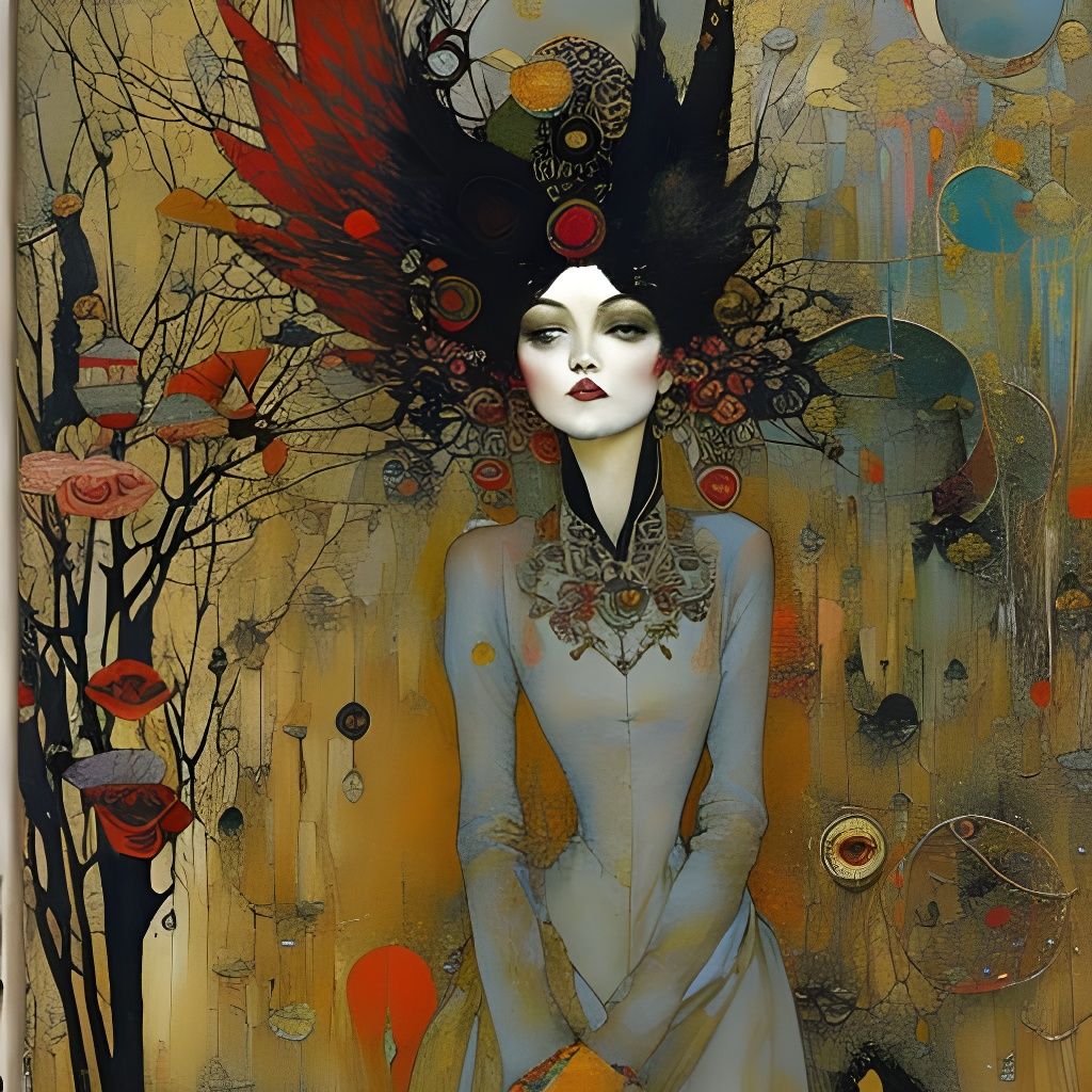 Ethereal Portraits in Deep, Muted Colors