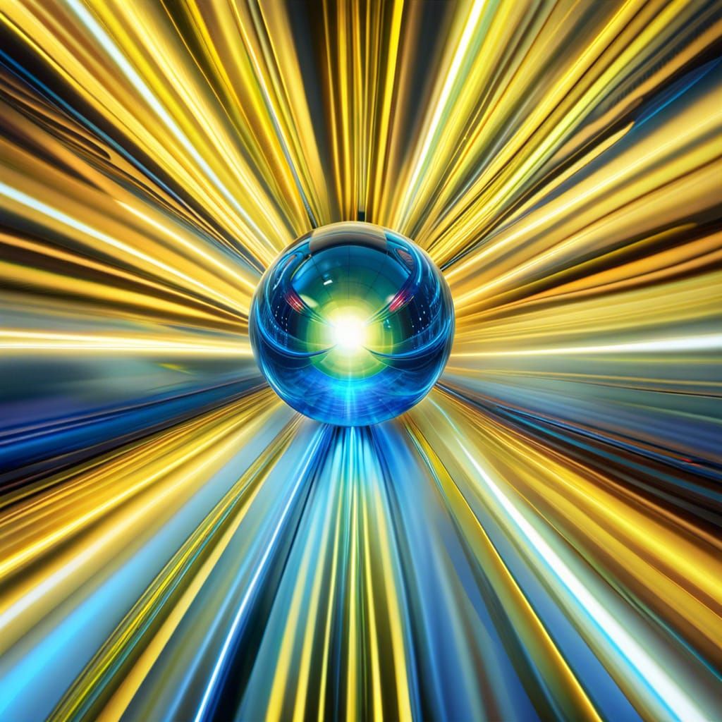 Surrealistic Lightscapes in Vibrant Airbrush Style