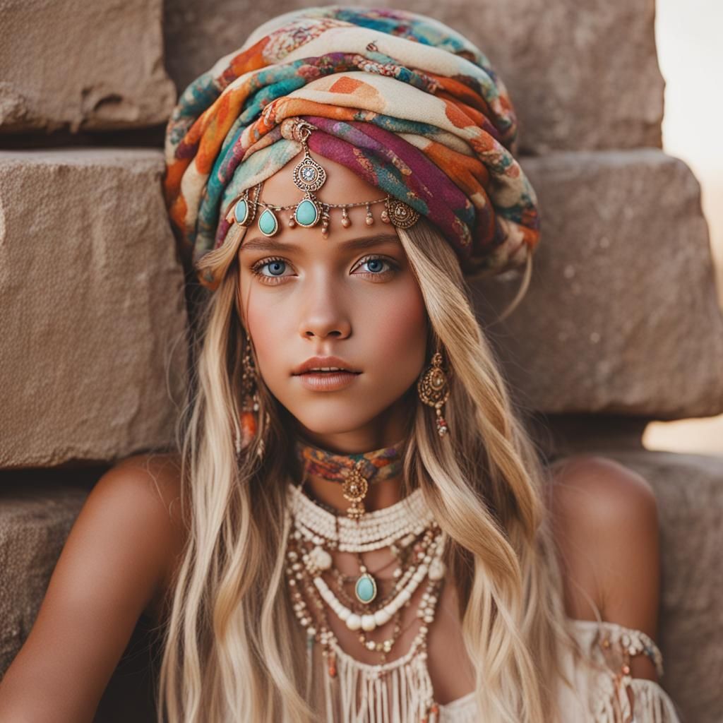 Bohemian Chic in Free-Spirited Style