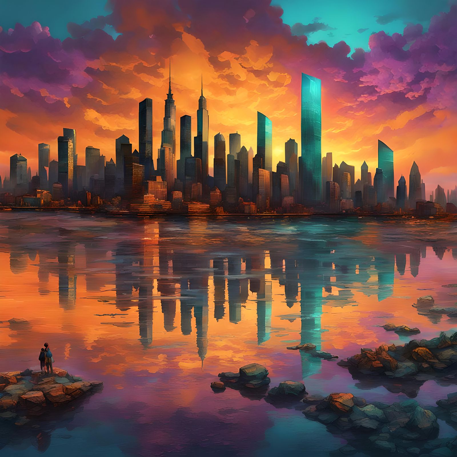 A Quiet City View