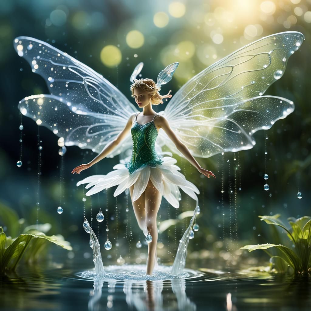 "Zwischen Himmel und Erde: Das Geheimnis der Wasserfee"