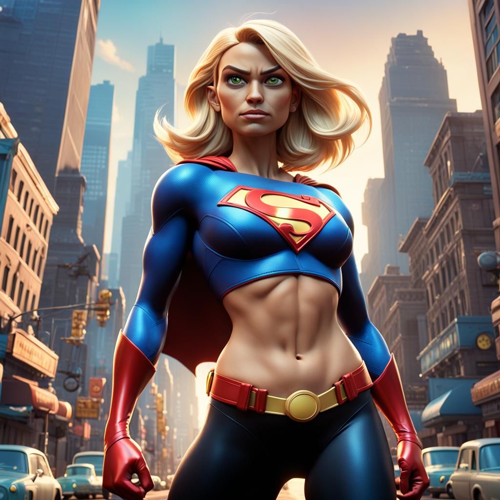 Pixar-Inspired Female Heroine Shines in Vibrant, Radical Gra...