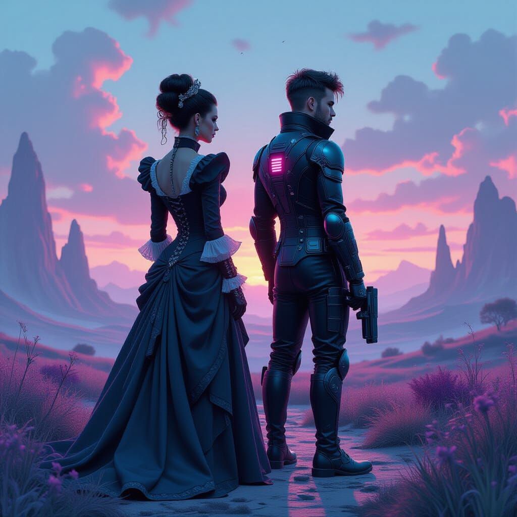 Rivals in a Dreamscape: Victorian Meets Cyberpunk