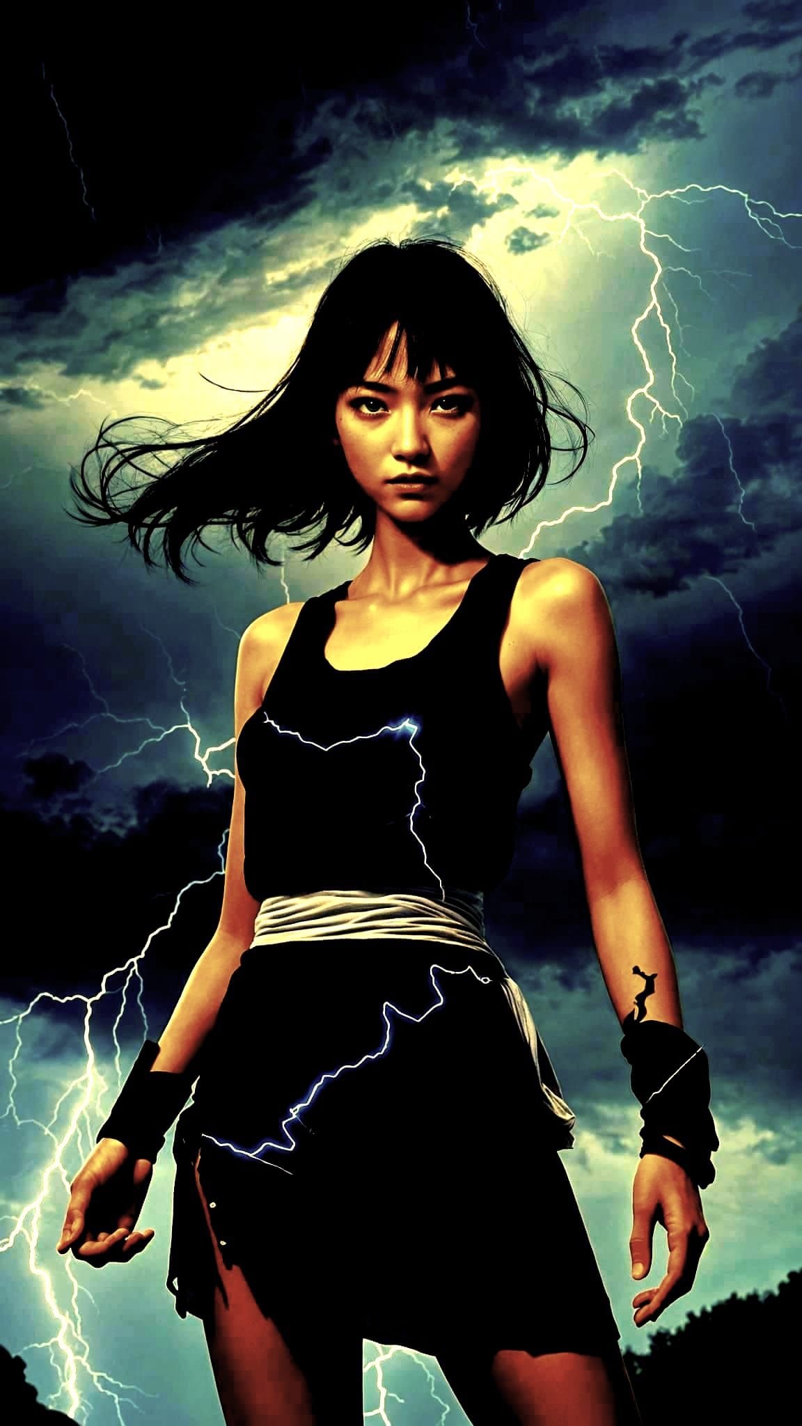 Just Celia discovering her beauty, powers, and affinity for metals.