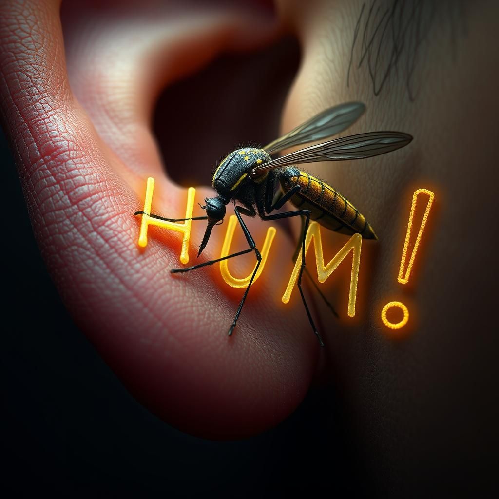 Mosquito Reveals Hidden Message in Man's Ear
