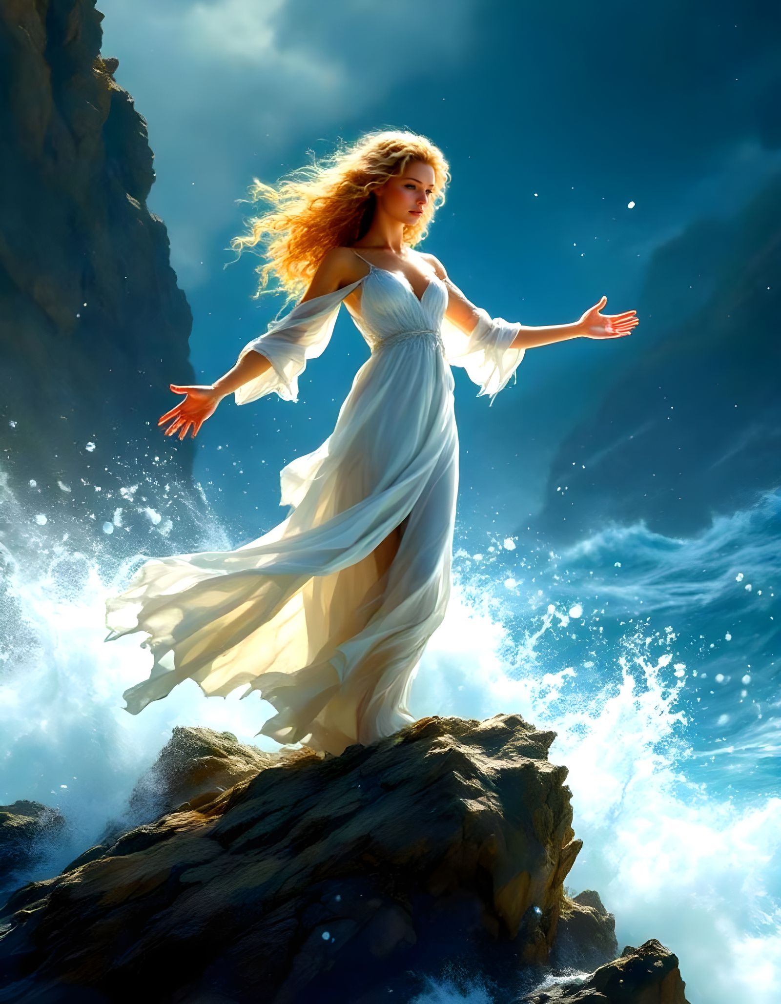 Water Magic Unleashed on Twilight Coast