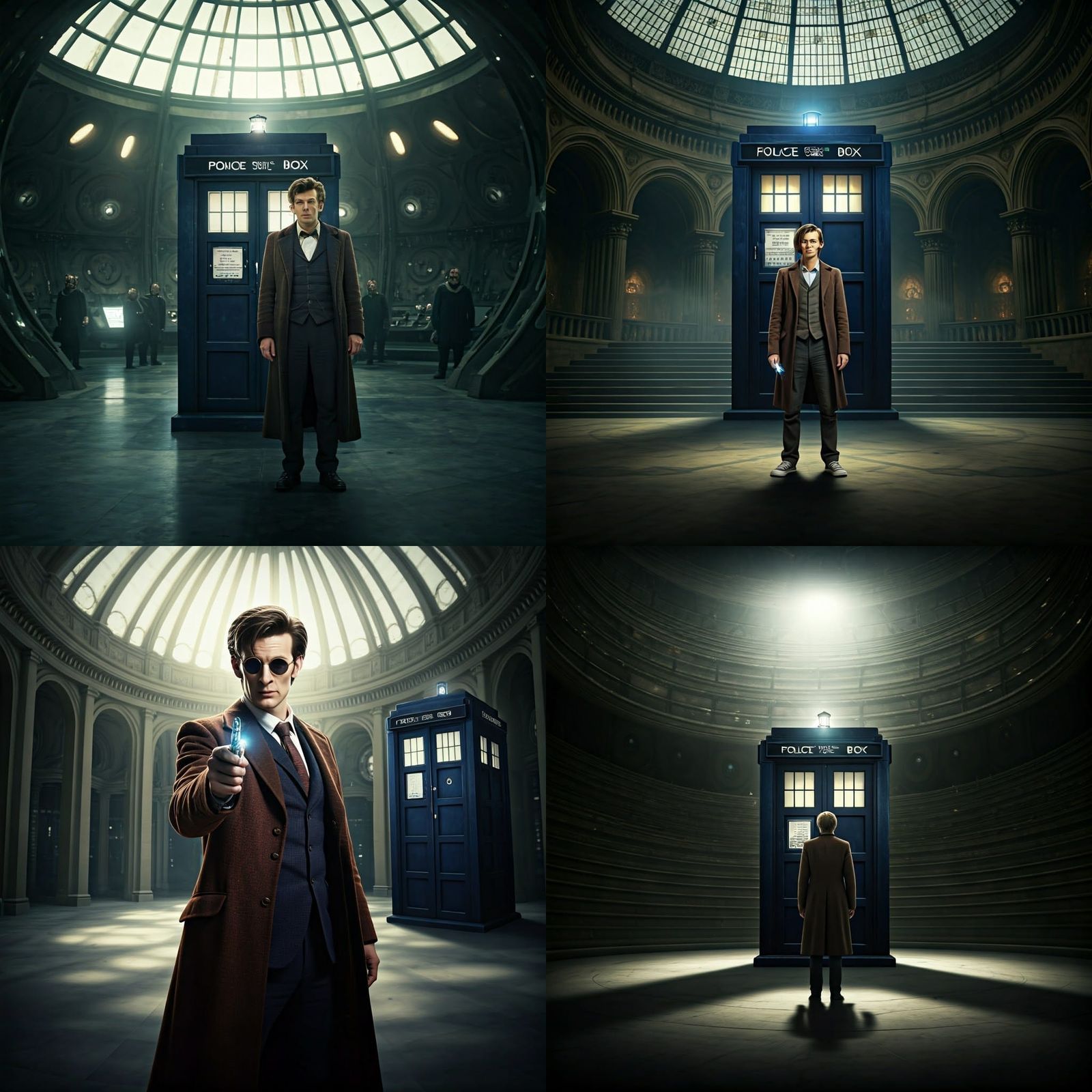 The Doctor Contemplates Time and Space in the Panopticon