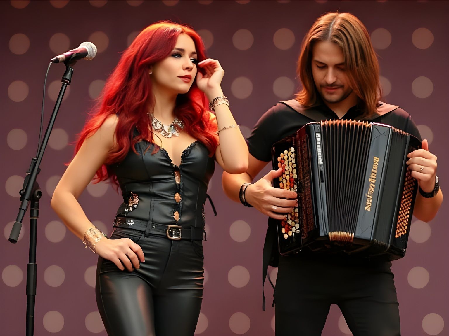 Metal-Polka Fusion Band Performance on Polka Dot Stage