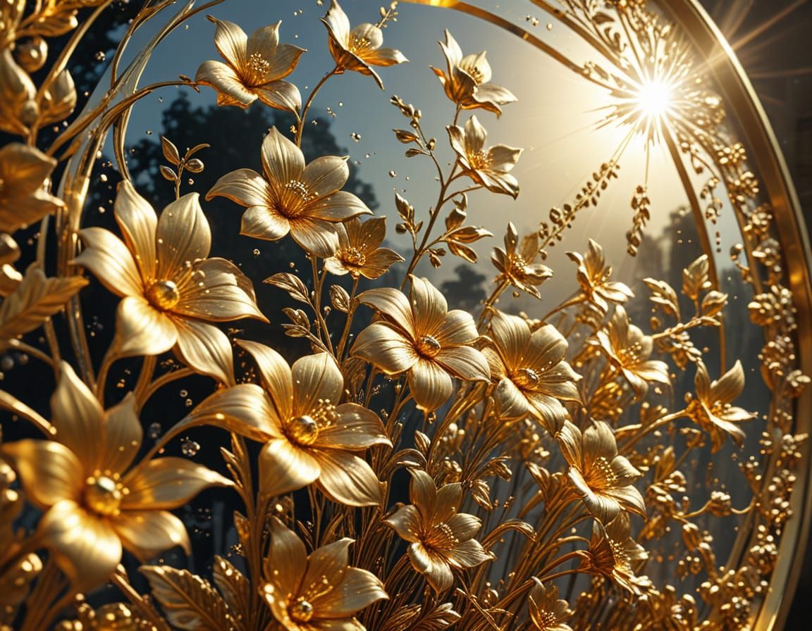 Fairy with Stained Glass Wings Concept Art