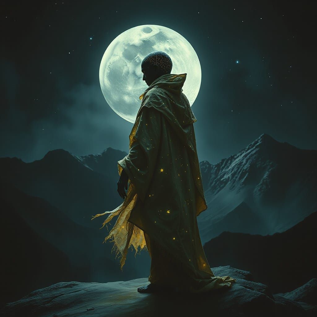 Mystical Down to their Robes Woven of the Cosmos