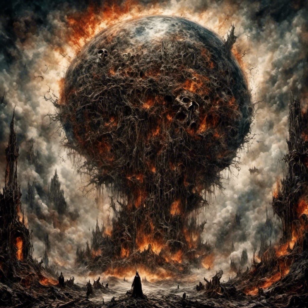 Doomsday Apocalypse in Cyberpunk Style