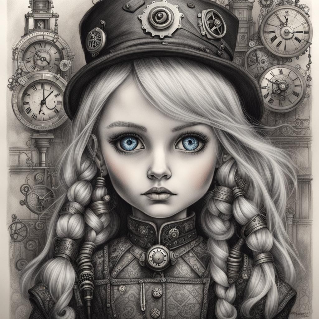 AI- STEAMPUNK children COLLECTION