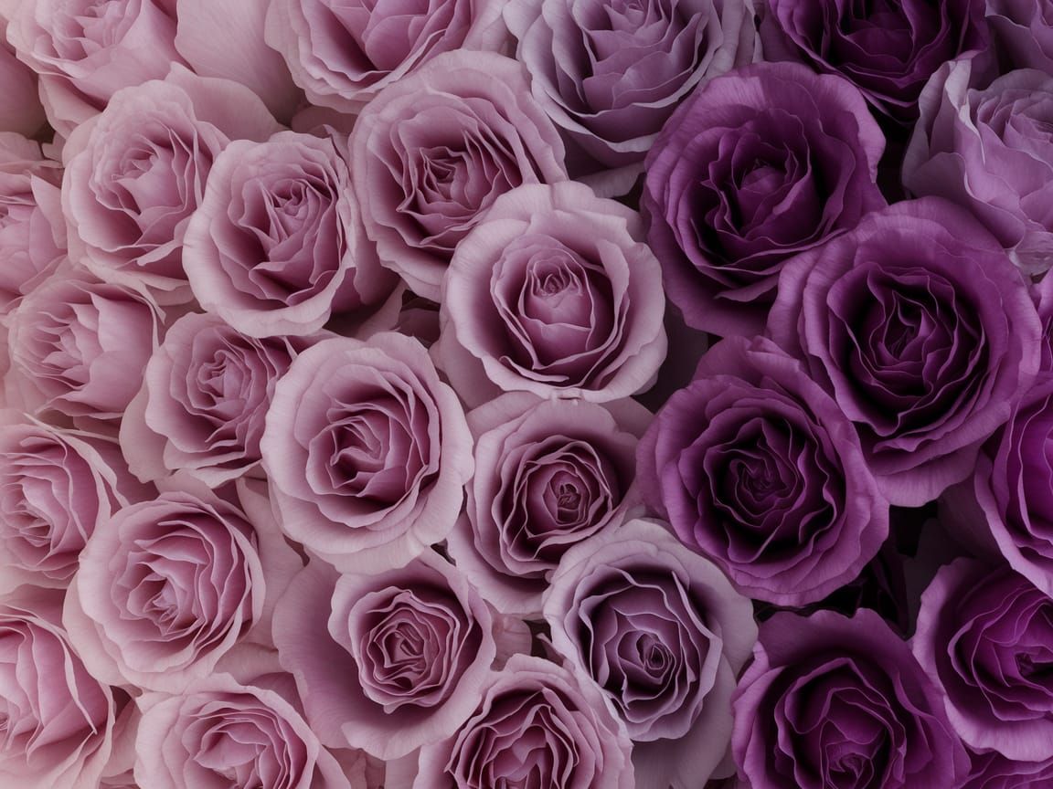 Delicate Rose Petals in Soft Hues