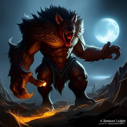 God of the Rats in Dark Fantasy Concept Art