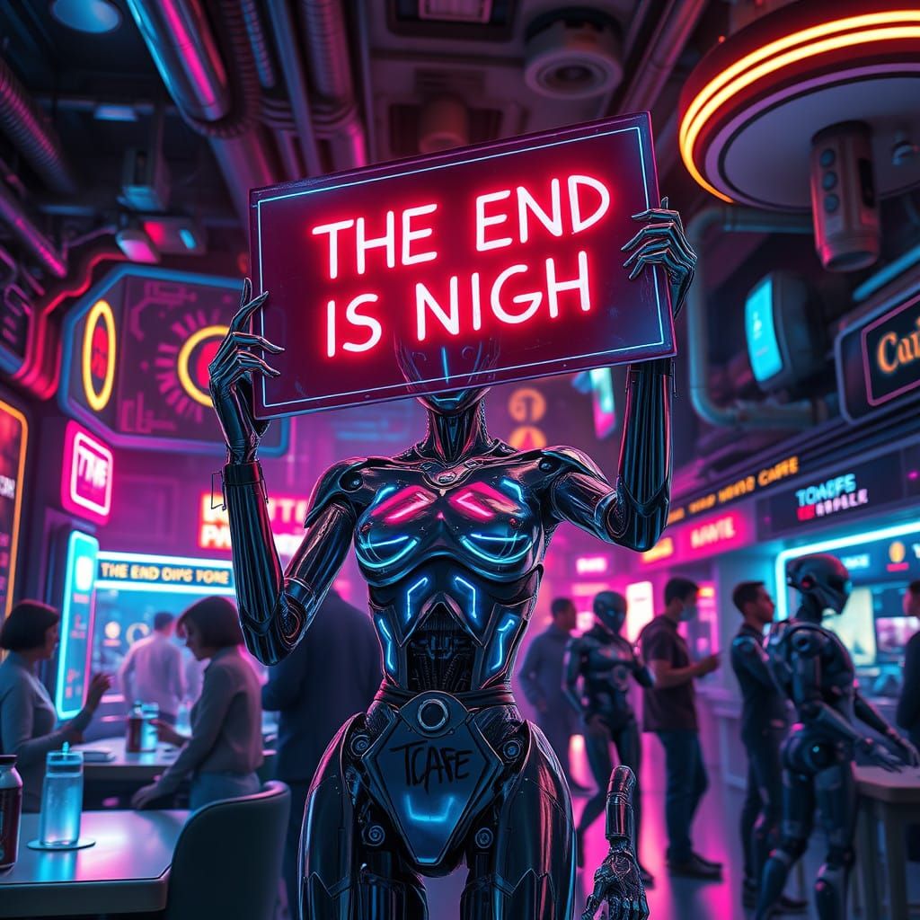 THE END IS NIGH tcafe