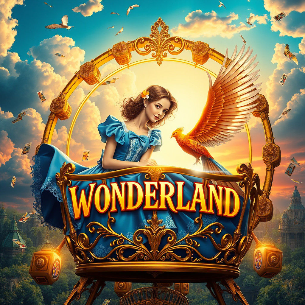 Wonderland Whirlwind: Alice and Phoenix on Ferris Wheel