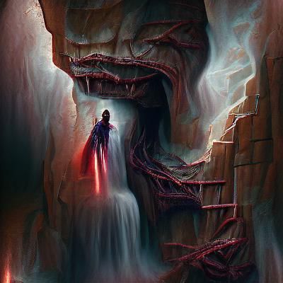 Galactic Chasm Seeks Solace in a Distant Universe
