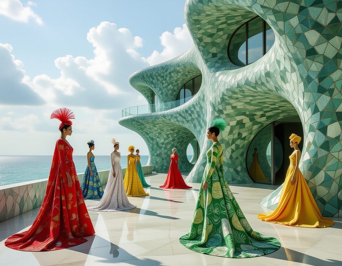 Fantastic Otherworldly Life-Forms in Surreal Dreamscape