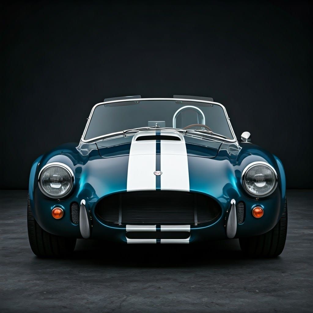 Vintage Shelby Cobra in Monaco