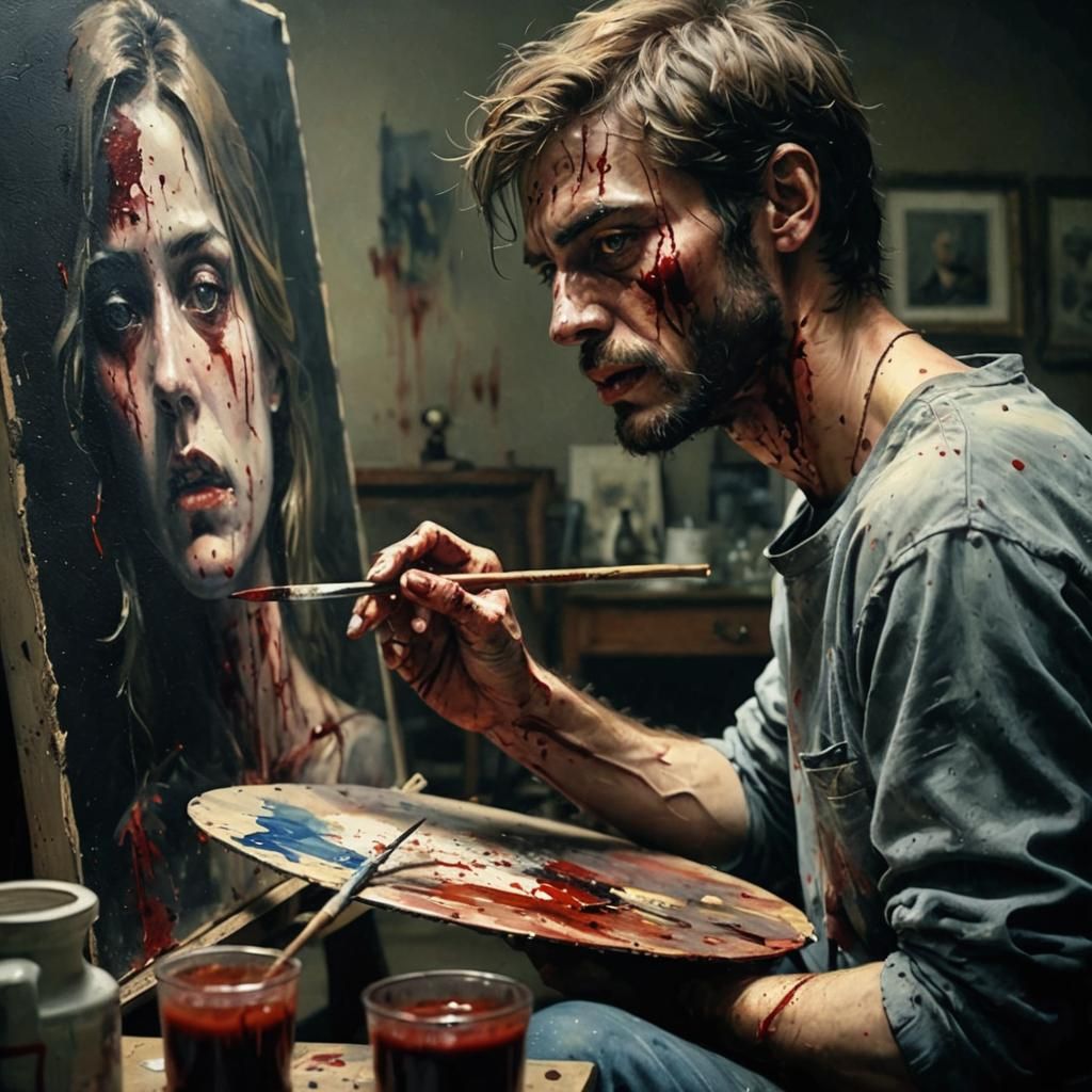 Macabre Blood Art Creations