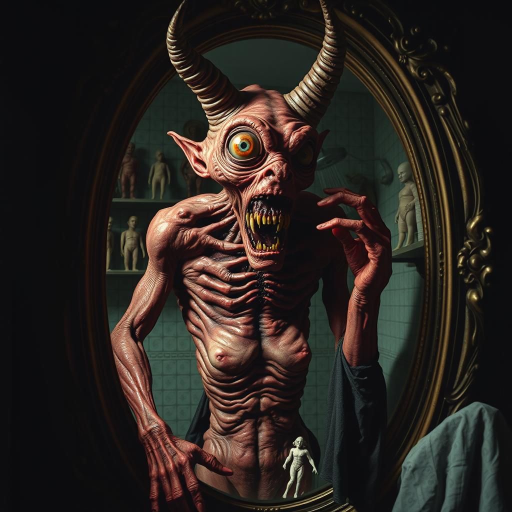 Eldritch Horror in Dark, Biomechanical Style