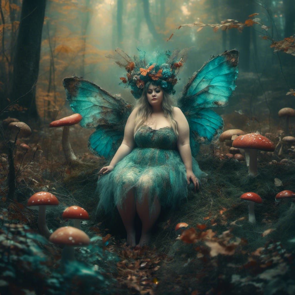 a forest fairy