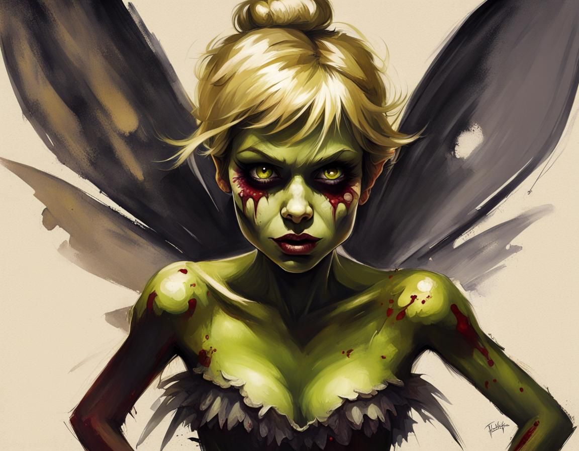 Tinkerbell Unleashes Dark Magic
