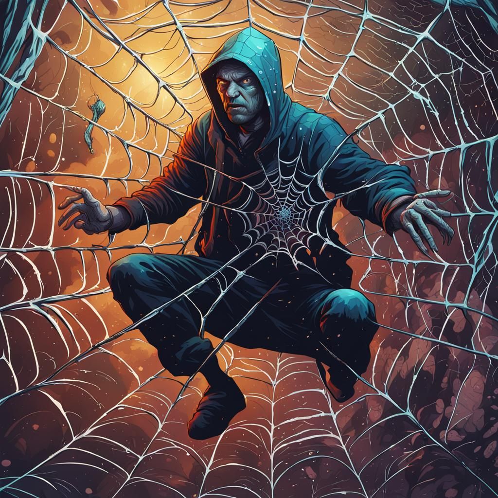 Trapped. What a mess !