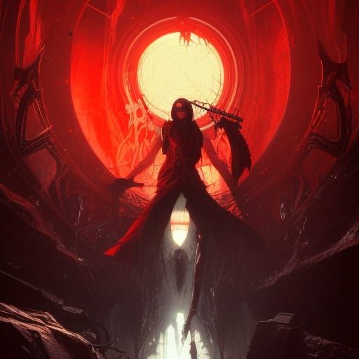 Alucard: Dark Fantasy Concept Art in 8K