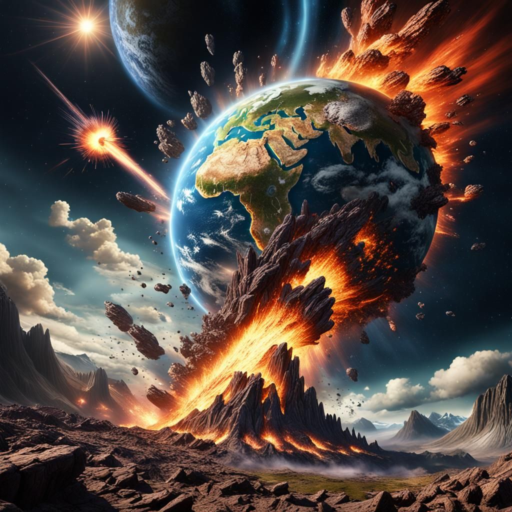 Apocalyptic Earth in Splendid Ruin