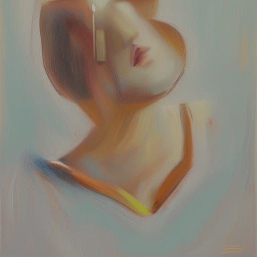 Romantic Abstract Expressionism Artwork