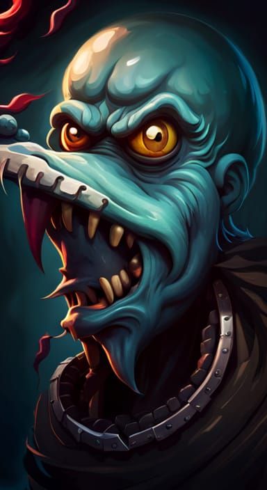 Squire Squidward The Thing